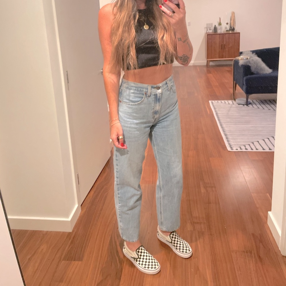 Levi’s dad jeans in Charlie boy